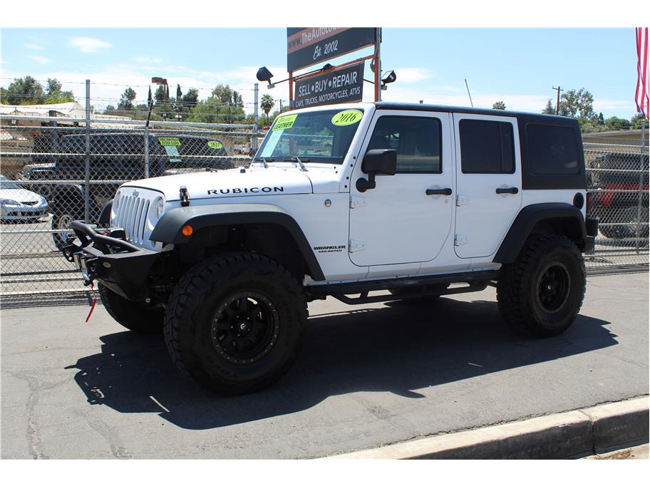 2016 Jeep Wrangler Unlimited Rubicon Sport Utility 4D