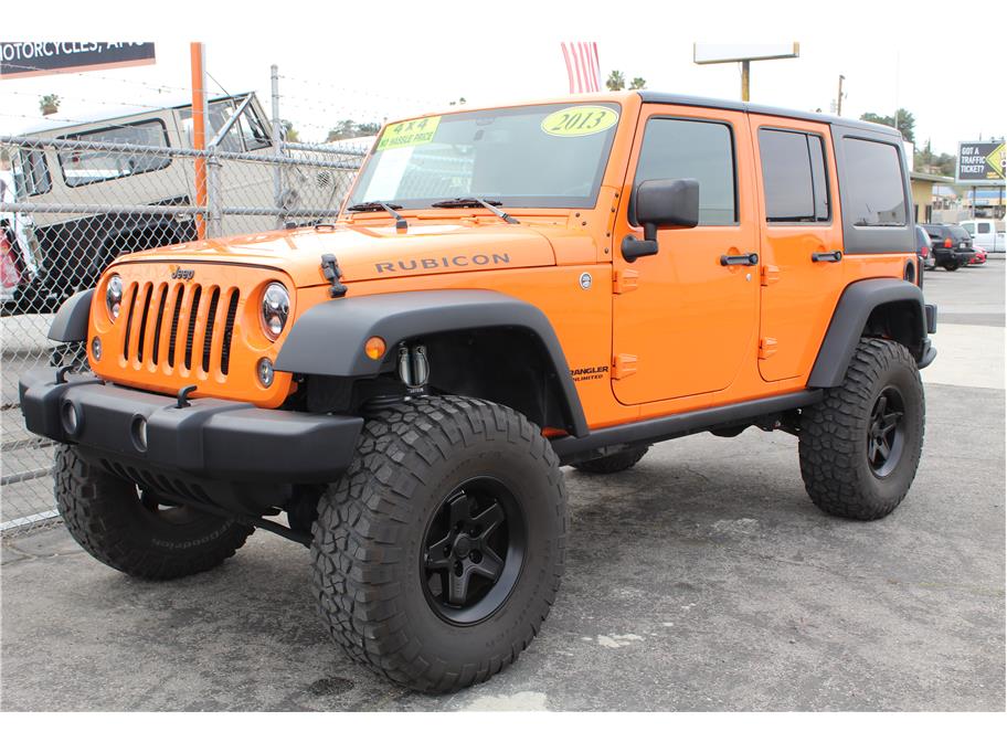 2013 Jeep Wrangler Unlimited Rubicon Sport Utility 4D