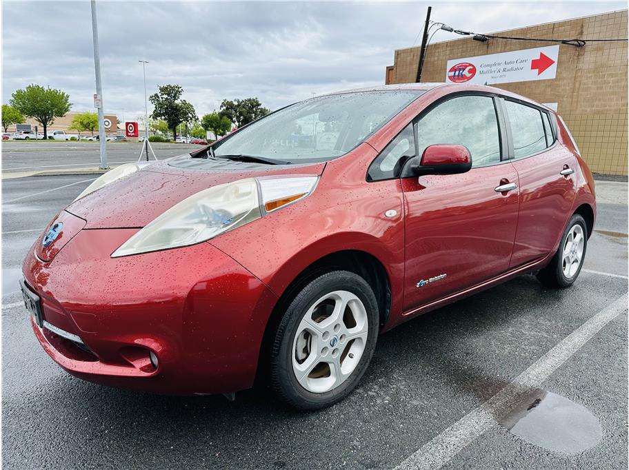 Red (Maroon) 2011 Nissan LEAF Hatchback Automatic