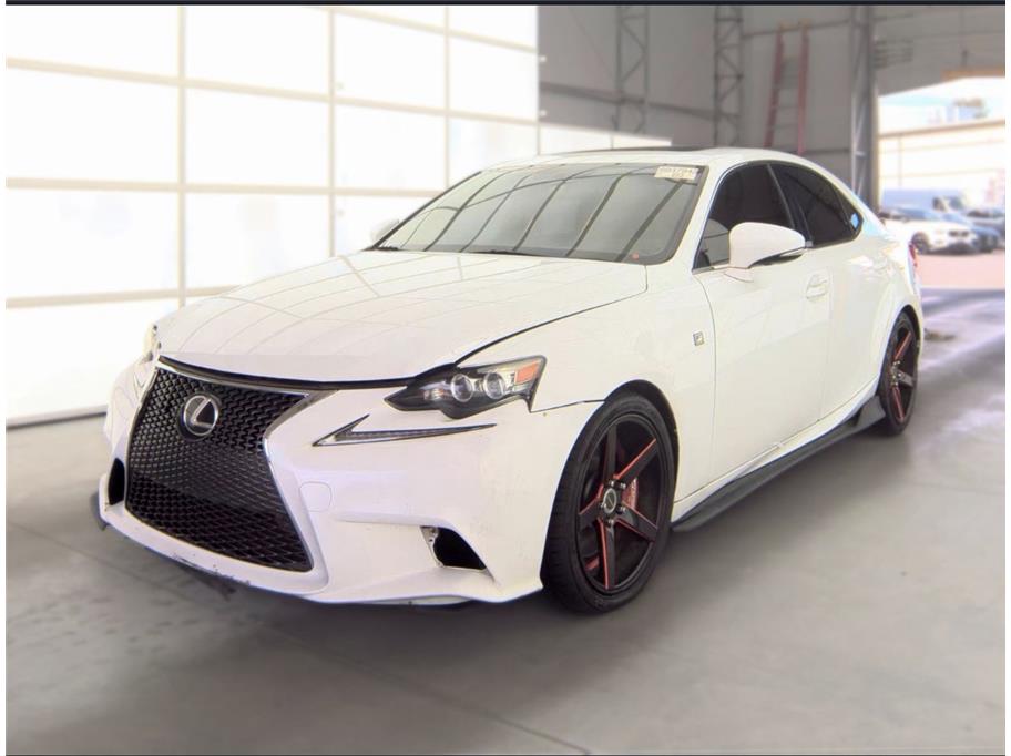 White 2016 Lexus IS Sedan All-Wheel Drive 6-Speed Automatic