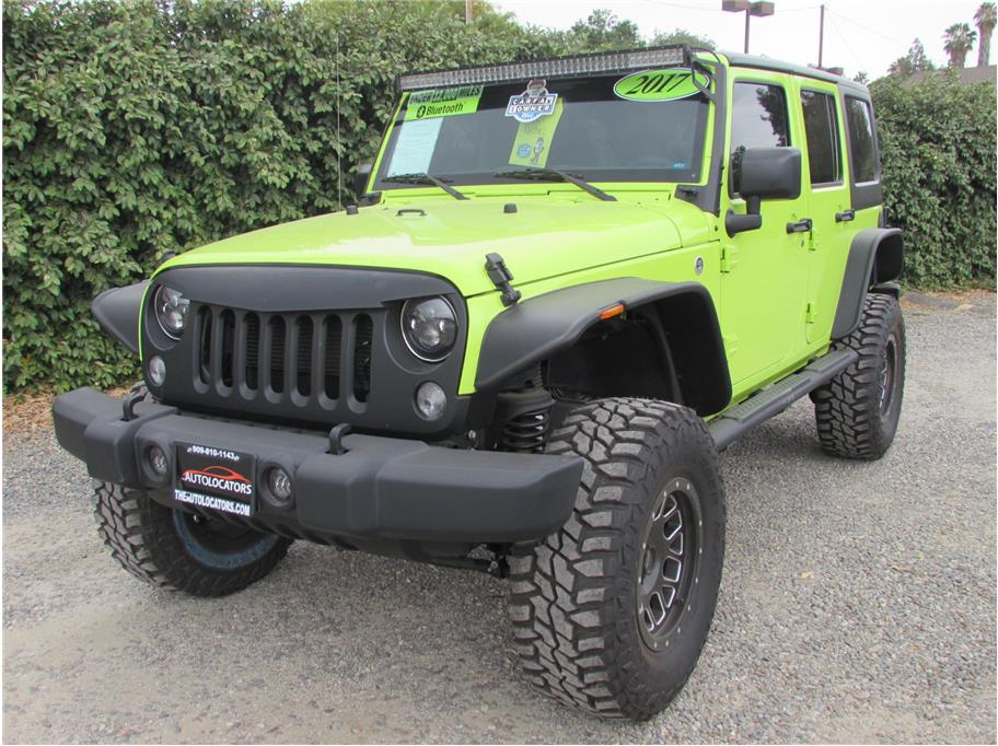 2017 Jeep Wrangler Unlimited Lifted Hyper Green SOLD!!! - The Auto Locators