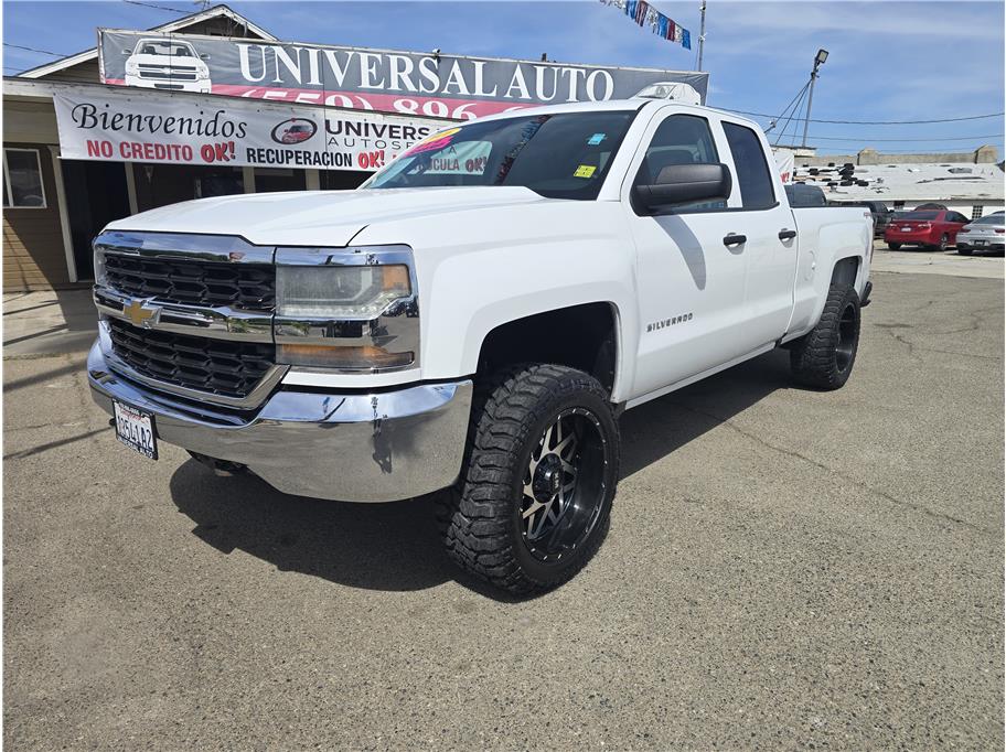 White 2016 Chevrolet Silverado 1500 Pickup Truck 6-Speed Automatic Overdrive