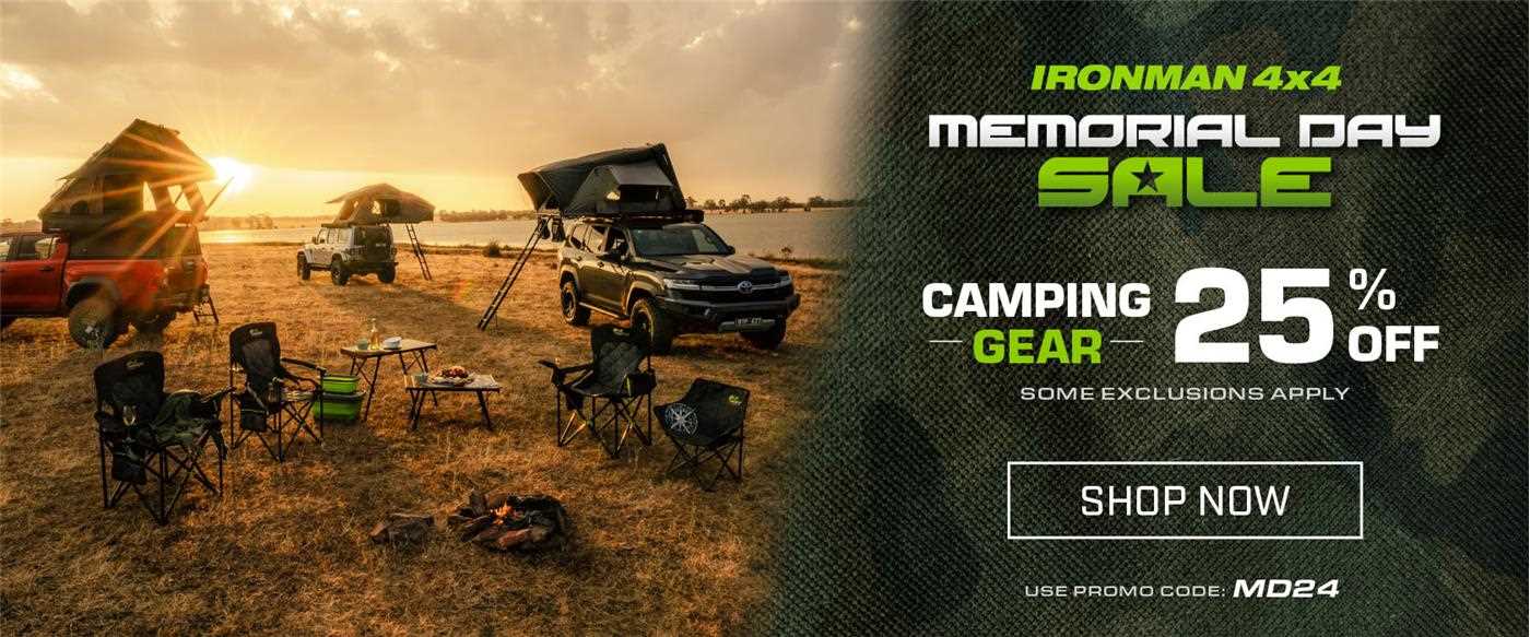 Prepare for Memorial Day Adventuring with Specials on Select Ironman 4x4 Parts & Accessories
