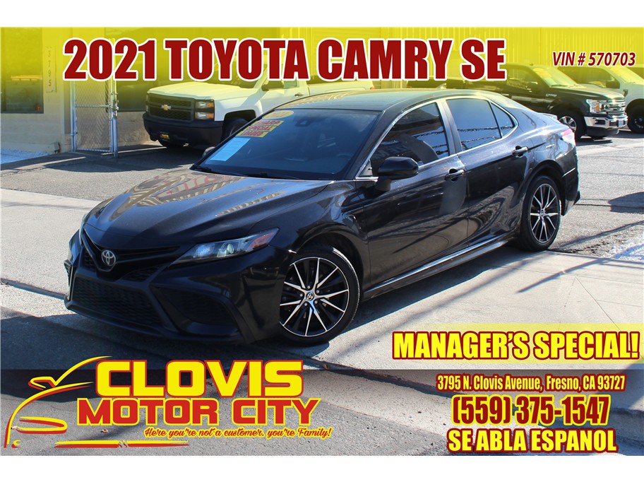 2021 Toyota Camry SE Sedan 4D
