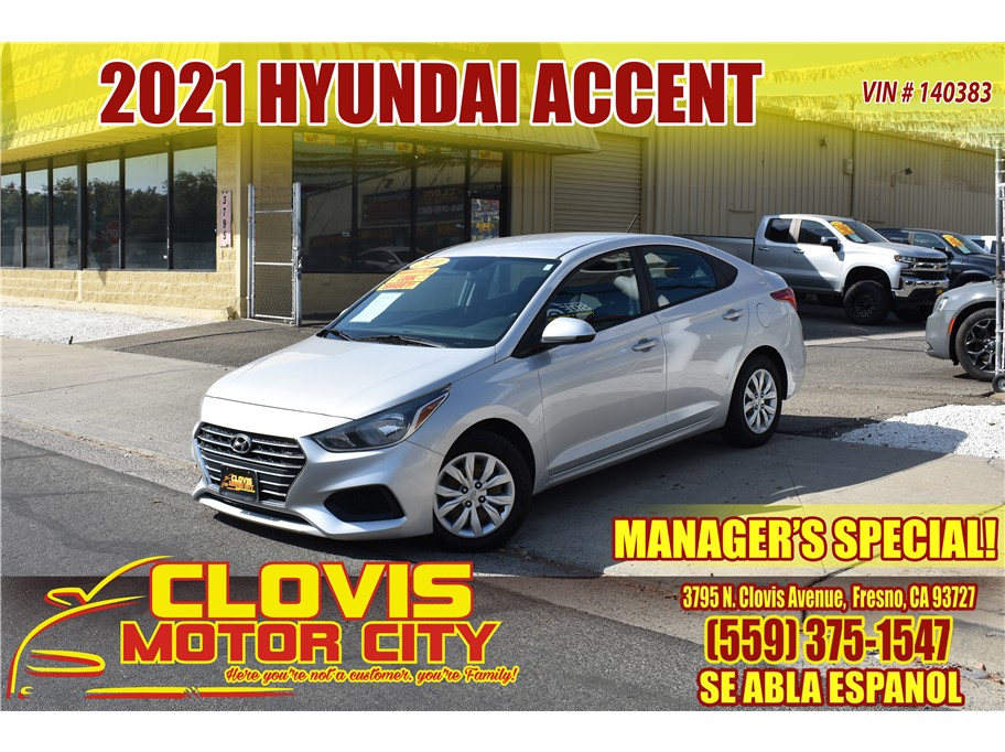 2021 Hyundai Accent SE Sedan 4D