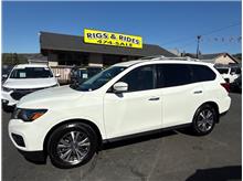 2020 Nissan Pathfinder 3rd Row Seating for 7 AWD Great MPG! Clean Carfax! Thumbnail 3