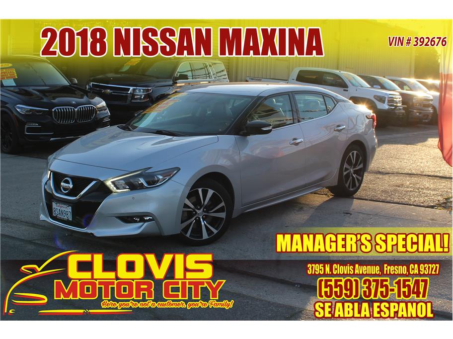 2018 Nissan Maxima from Clovis Motor City