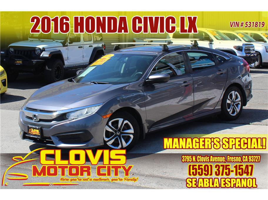 2016 Honda Civic from Clovis Motor City