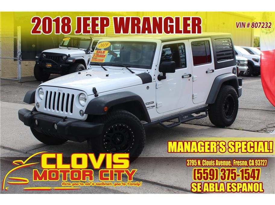 2018 Jeep Wrangler Unlimited from Clovis Motor City