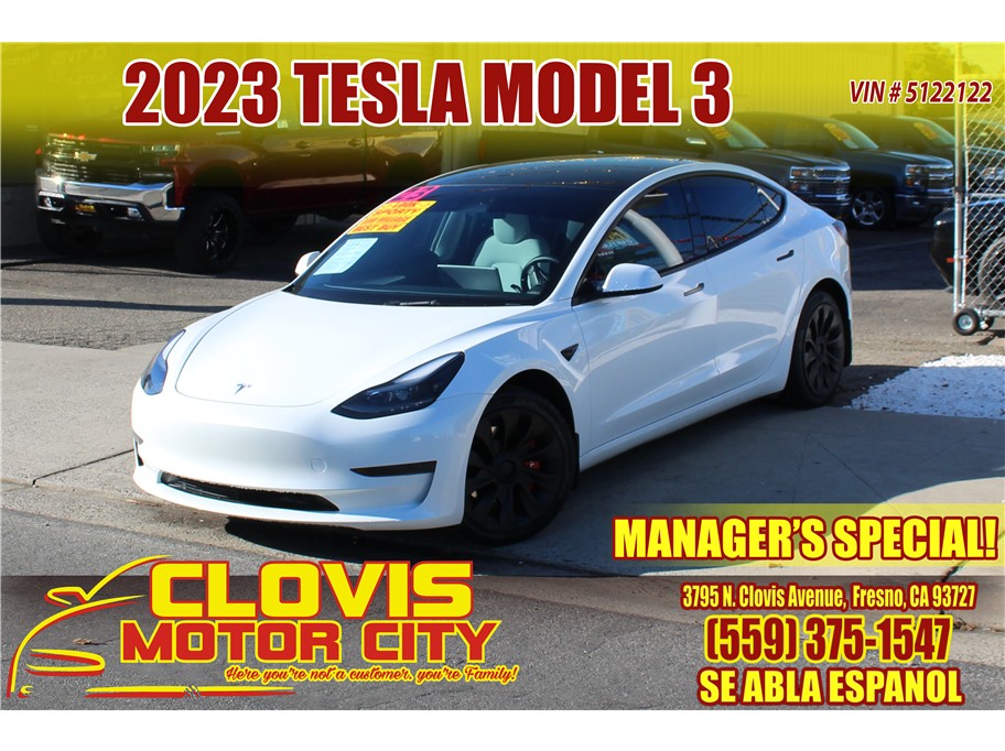 2023 Tesla Model 3 from Clovis Motor City