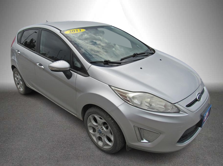 Silver 2011 Ford Fiesta SES Hatchback Hatchback Front-Wheel Drive 5-Speed Manual Overdrive