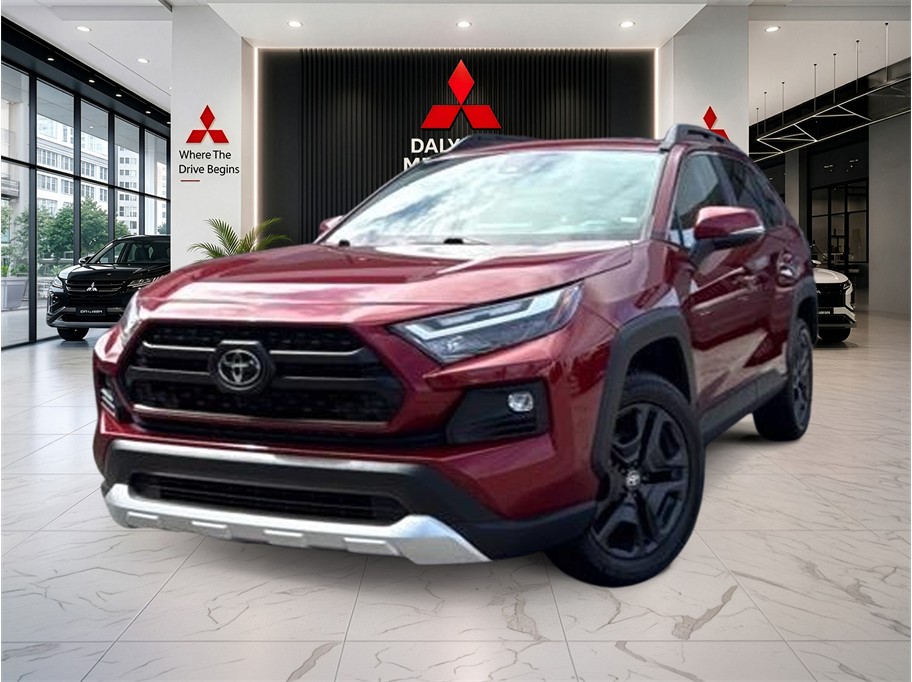 Red (RUBY FLARE PEARL) 2024 Toyota RAV4 Adventure AWD SUV / Crossover All-Wheel Drive 8-Speed Dual Clutch