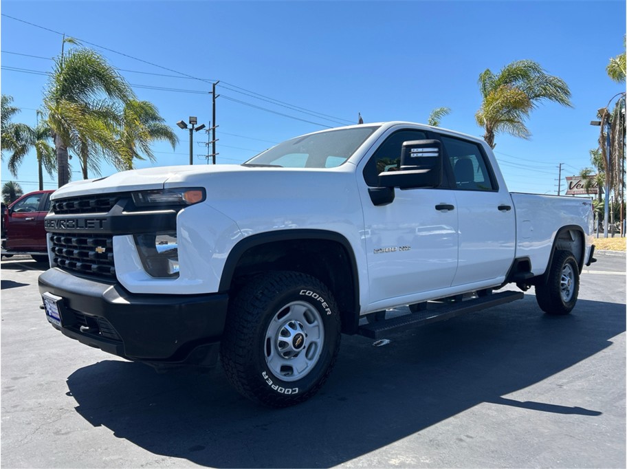 White 2023 Chevrolet Silverado 2500HD Pickup Truck Four-Wheel Drive 6-Speed Automatic