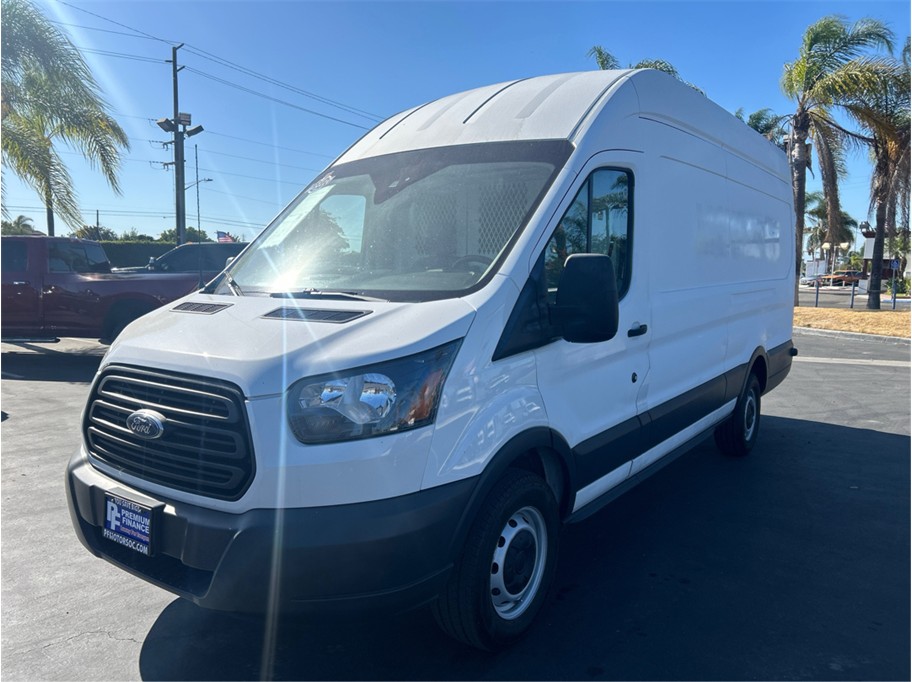 White 2018 Ford Transit Cargo Van Rear-Wheel Drive 6-Speed Automatic Overdrive