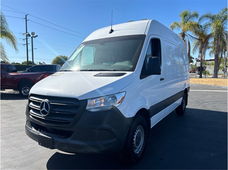 White 2020 Mercedes-Benz Sprinter Cargo Van 4X2 7-Speed Automatic