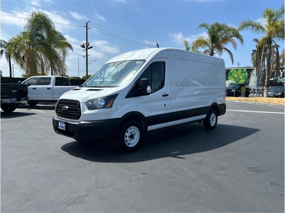 White 2019 Ford Transit Cargo Van Rear-Wheel Drive 6-Speed Automatic Overdrive