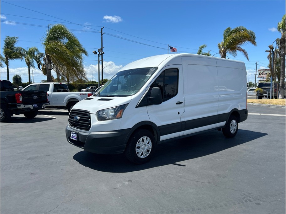 White 2019 Ford Transit Cargo Van Rear-Wheel Drive 6-Speed Automatic Overdrive