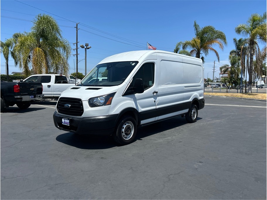 White 2019 Ford Transit Cargo Van Rear-Wheel Drive 6-Speed Automatic Overdrive