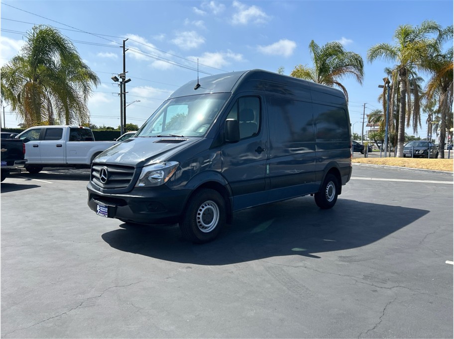 Blue 2018 Mercedes-Benz Sprinter Cargo 2500 144 V6 Worker RWD Van 4X2 5-Speed Automatic