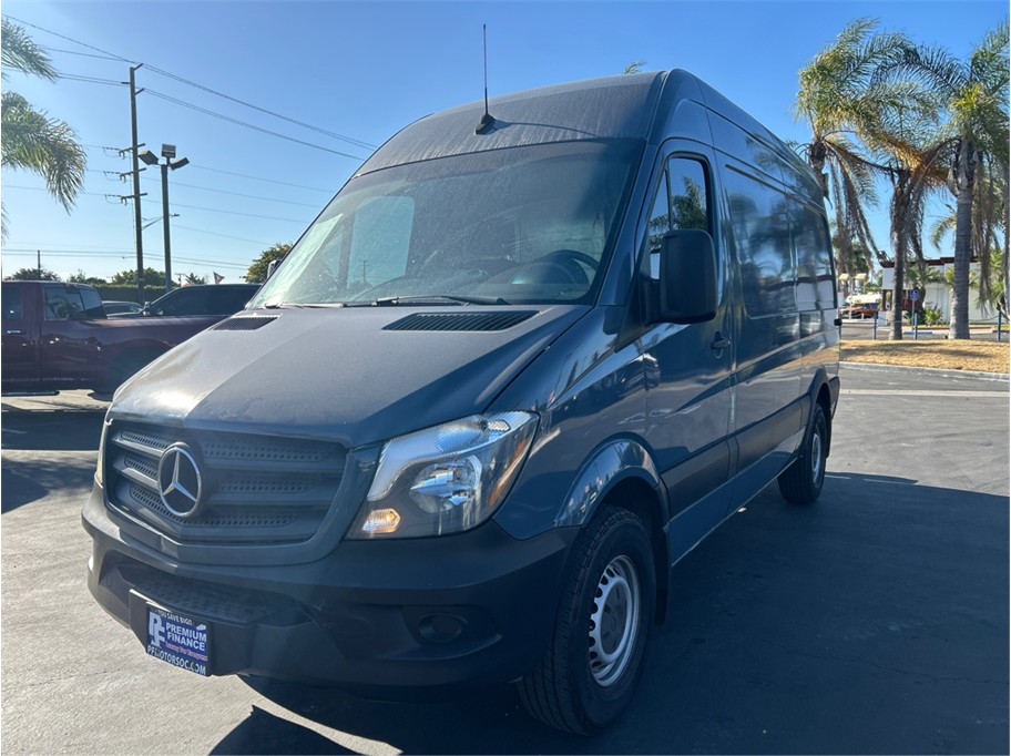 Blue 2018 Mercedes-Benz Sprinter Cargo Van 4X2 5-Speed Automatic