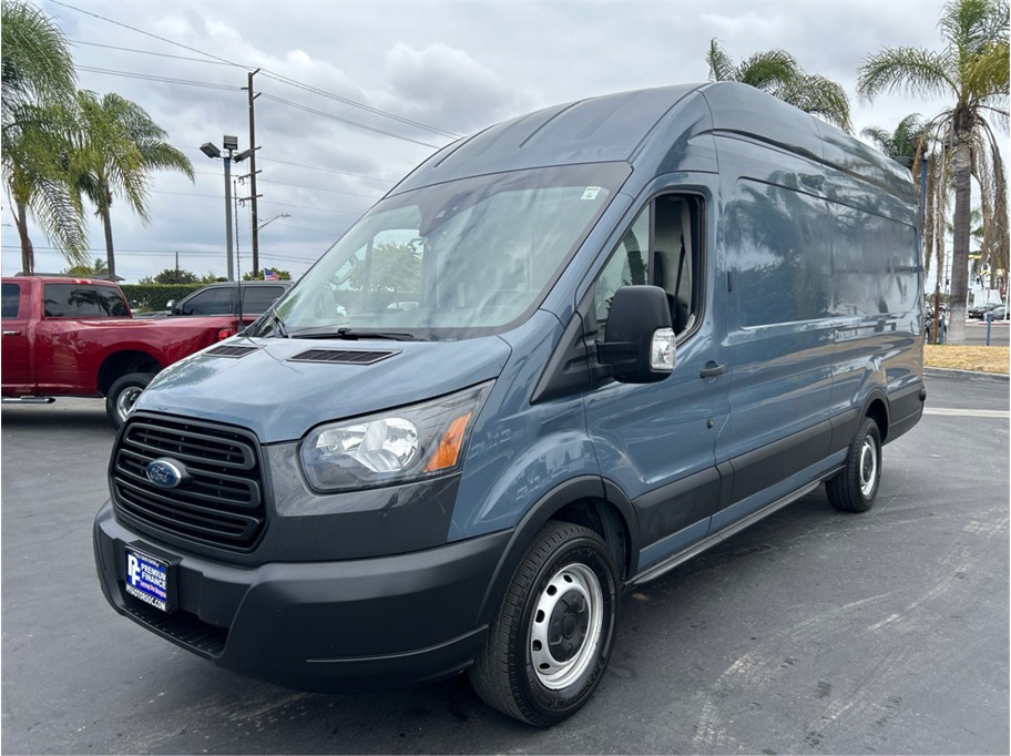 Blue 2019 Ford Transit Cargo Van Rear-Wheel Drive 6-Speed Automatic Overdrive