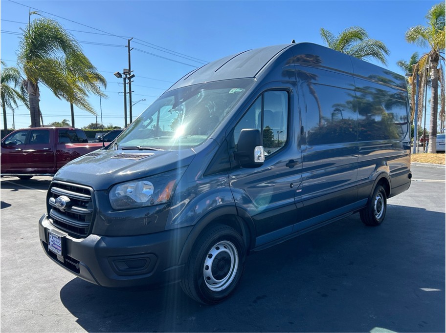 Blue 2020 Ford Transit Cargo Van Rear-Wheel Drive