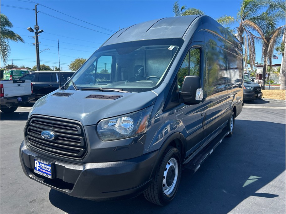 Blue 2019 Ford Transit Cargo Van Rear-Wheel Drive 6-Speed Automatic Overdrive