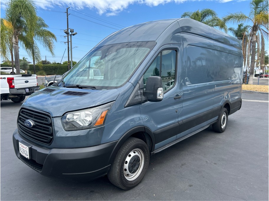 Blue 2019 Ford Transit Cargo Van Rear-Wheel Drive 6-Speed Automatic Overdrive