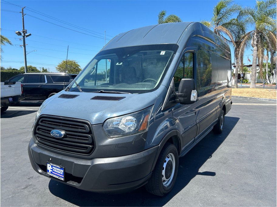 Blue 2019 Ford Transit Cargo Van Rear-Wheel Drive 6-Speed Automatic Overdrive