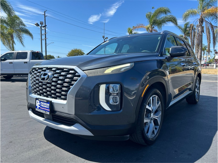 Gray 2020 Hyundai Palisade SUV / Crossover Front-Wheel Drive 8-Speed Automatic