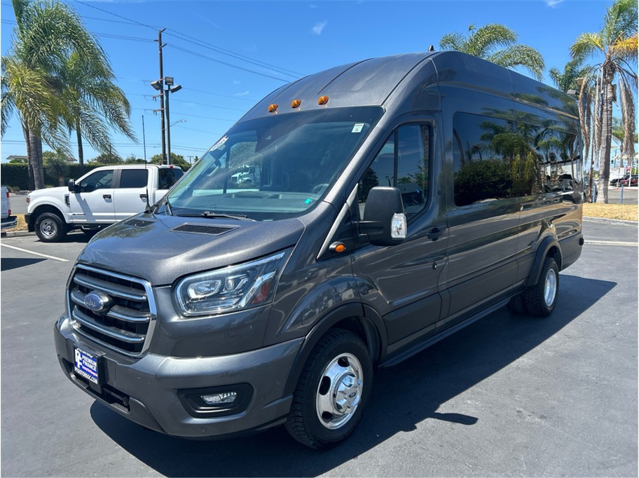 Gray 2020 Ford Transit Passenger Van Rear-Wheel Drive Automatic