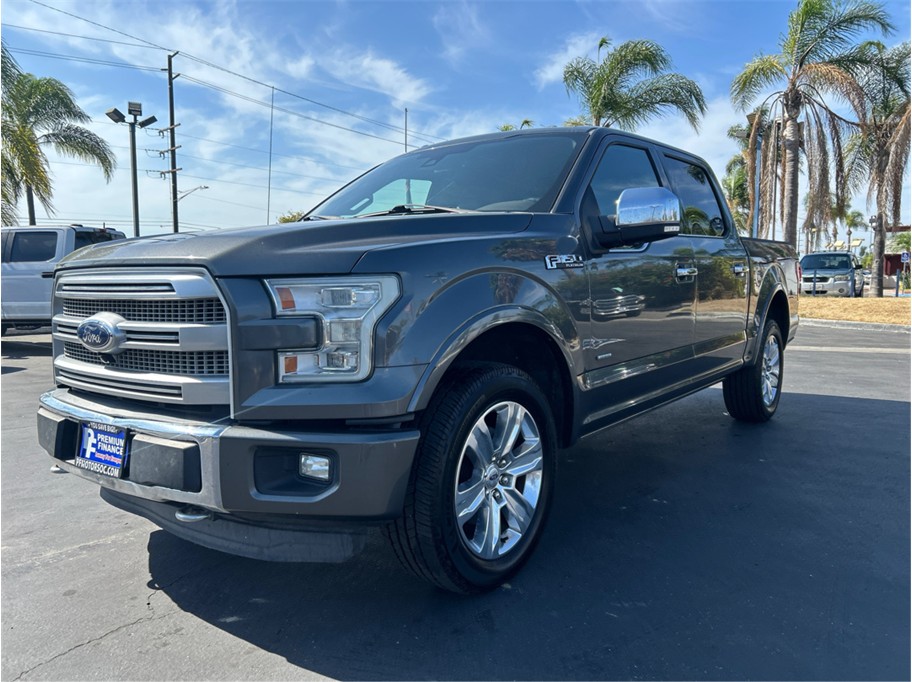 Black 2015 Ford F-150 Pickup Truck Four-Wheel Drive 6-Speed Automatic