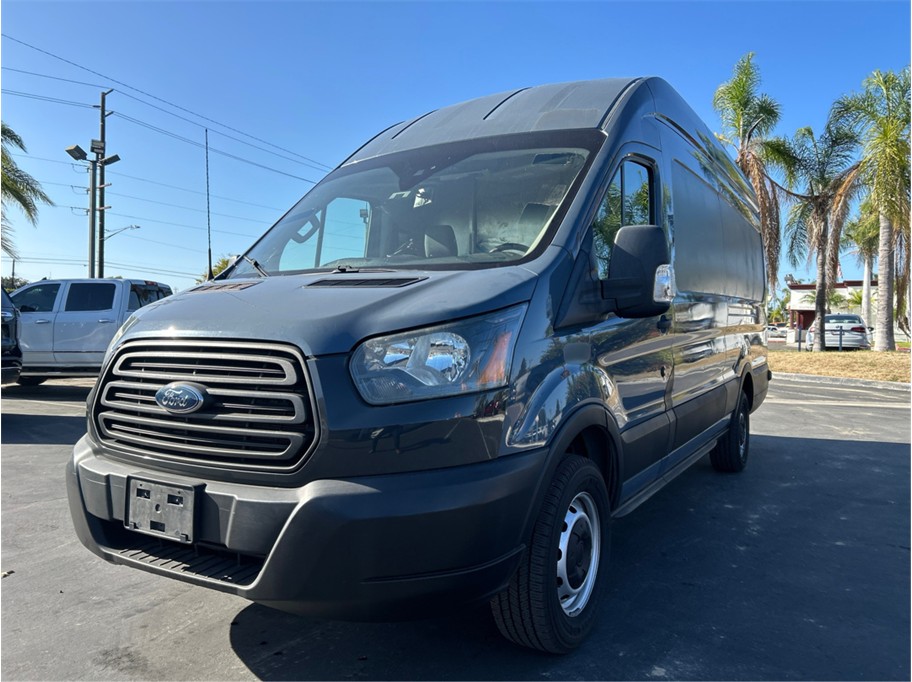 Blue 2019 Ford Transit Cargo Van Rear-Wheel Drive 6-Speed Automatic Overdrive