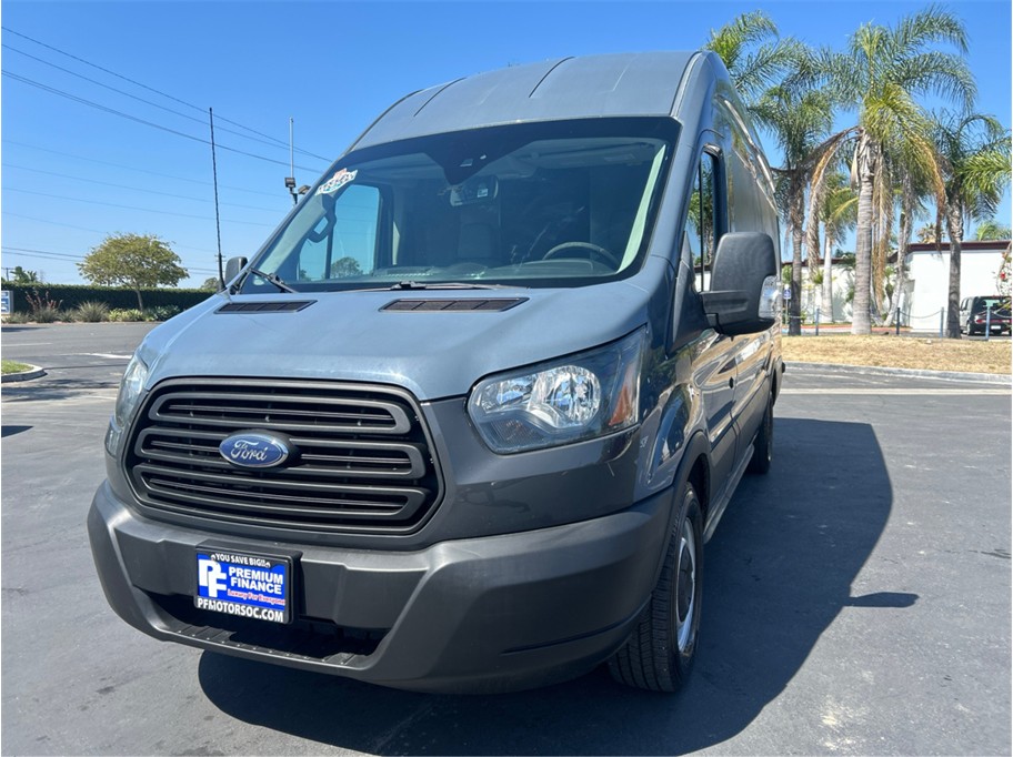 Blue 2019 Ford Transit Cargo Van Rear-Wheel Drive 6-Speed Automatic Overdrive