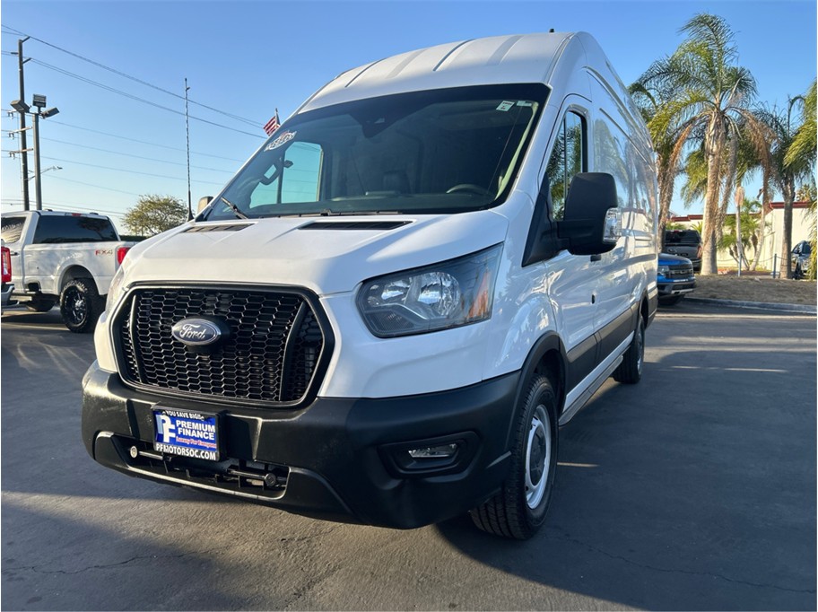 White 2021 Ford Transit Cargo Van Rear-Wheel Drive
