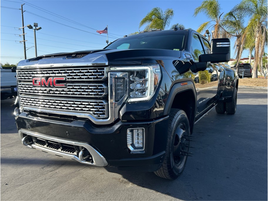 Black 2021 GMC Sierra 3500HD Pickup Truck Four-Wheel Drive Automatic