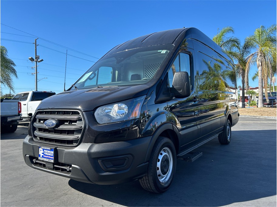 Black 2020 Ford Transit Cargo Van Rear-Wheel Drive
