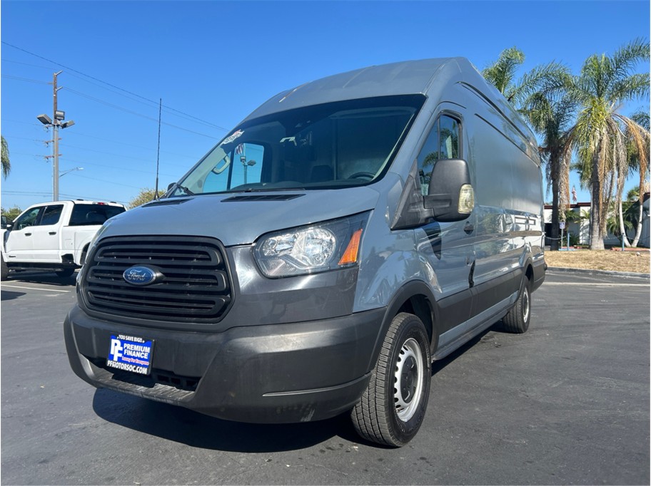 Blue 2019 Ford Transit Cargo Van Rear-Wheel Drive 6-Speed Automatic Overdrive