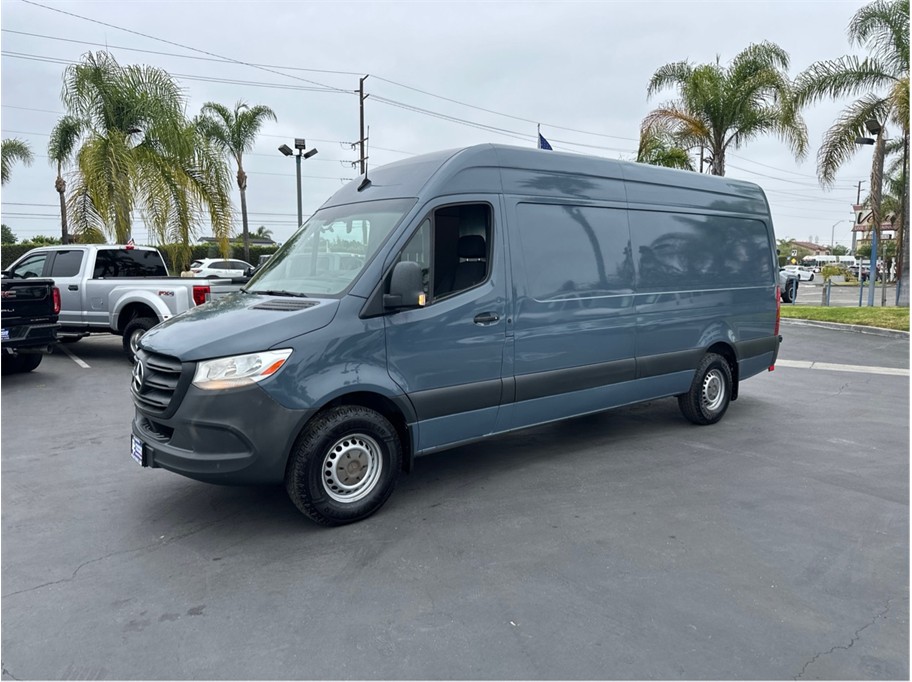 White 2019 Mercedes-Benz Sprinter 2500 170 High Roof Cargo Van RWD Van 7-Speed Automatic