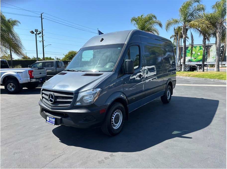 Blue 2018 Mercedes-Benz Sprinter Cargo 2500 144 V6 Worker RWD Van 4X2 5-Speed Automatic