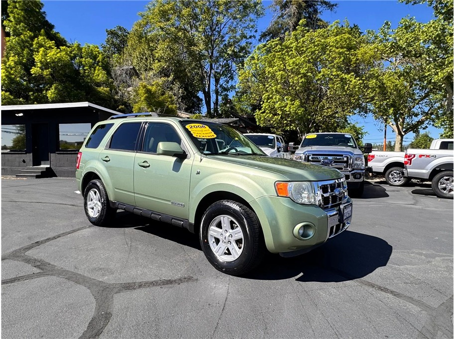 Green 2008 Ford Escape Hybrid AWD SUV / Crossover All-Wheel Drive Continuously Variable Transmission