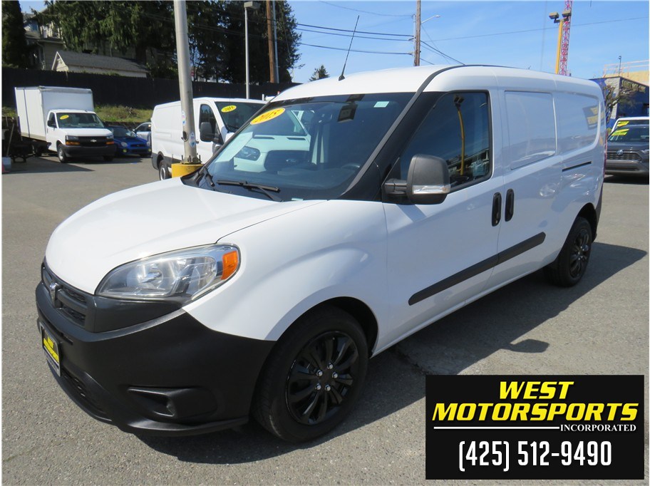 White 2015 RAM ProMaster City Tradesman Cargo Van Van Front-Wheel Drive 9-Speed Automatic