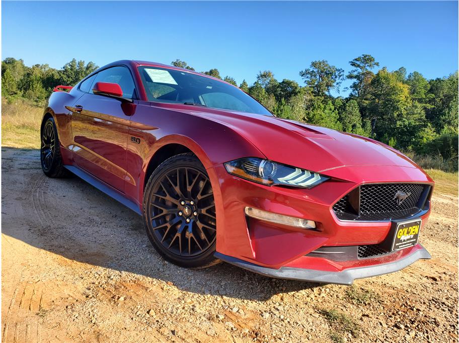 Red 2020 Ford Mustang Coupe Rear-Wheel Drive Automatic