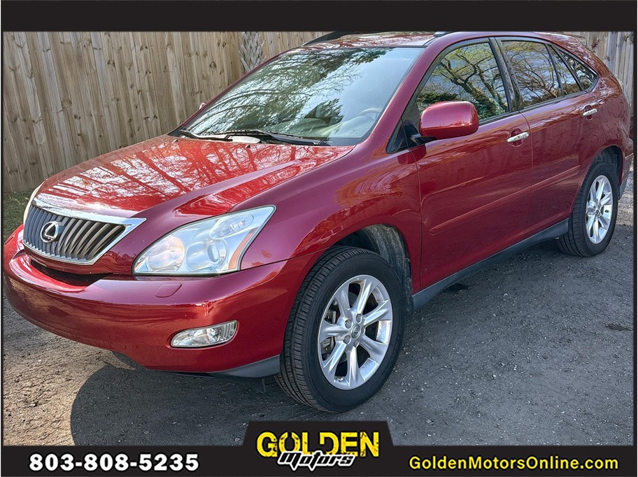 Red 2009 Lexus RX 350 FWD SUV / Crossover Front-Wheel Drive 5-Speed Automatic
