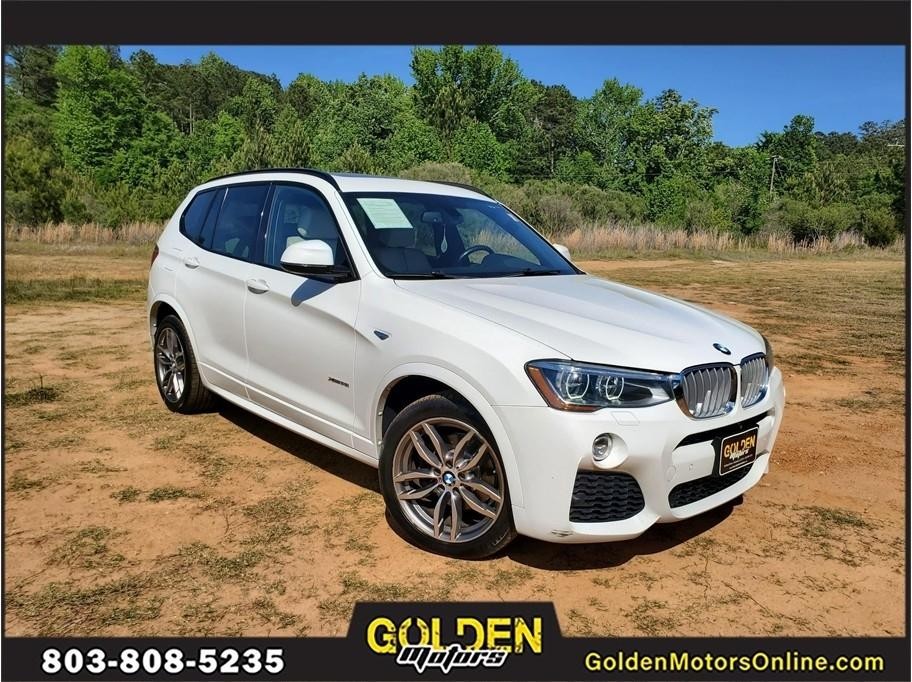 White 2017 BMW X3 SUV / Crossover All-Wheel Drive 8-Speed Automatic