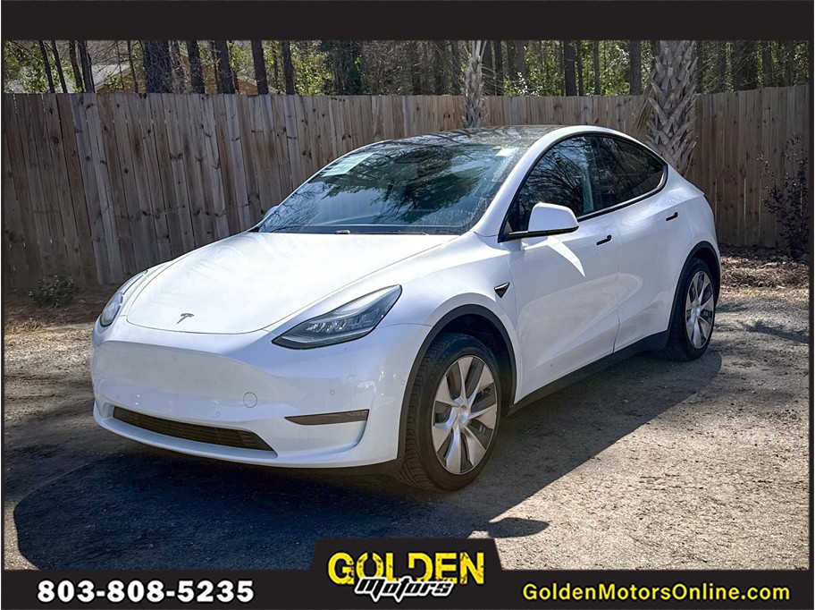 White 2020 Tesla Model Y Long Range AWD SUV / Crossover All-Wheel Drive Automatic