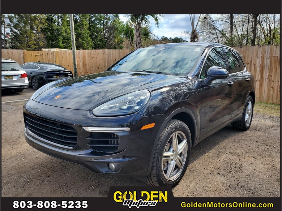 Black 2017 Porsche Cayenne S AWD SUV / Crossover All-Wheel Drive Automatic