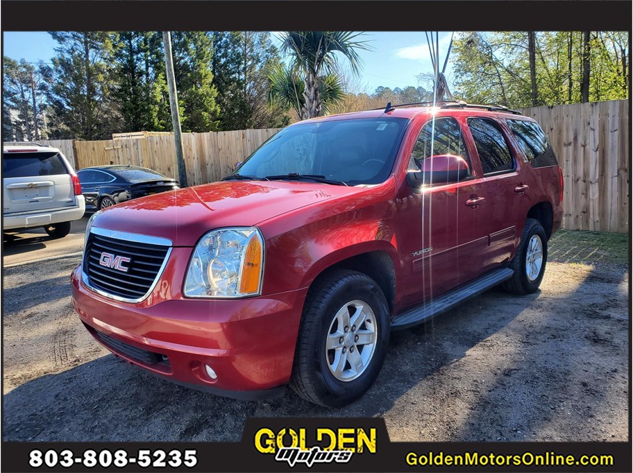 Red 2013 GMC Yukon SLT SUV / Crossover 4X2 6-Speed Automatic
