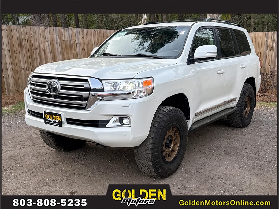White 2019 Toyota Land Cruiser AWD SUV / Crossover All-Wheel Drive 8-Speed Automatic