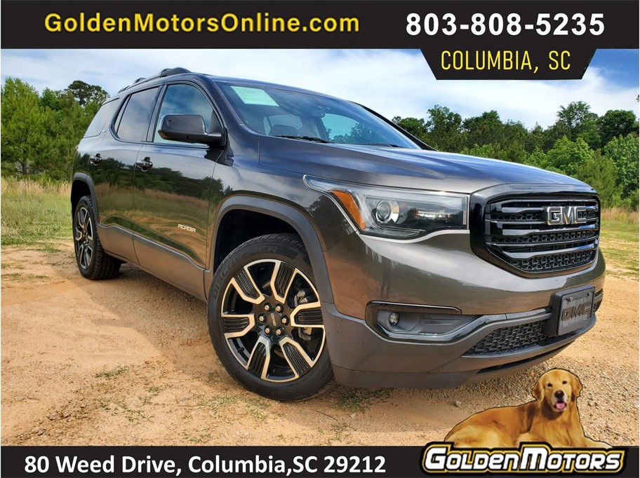 Gray 2019 GMC Acadia SUV / Crossover Four-Wheel Drive 6-Speed Automatic